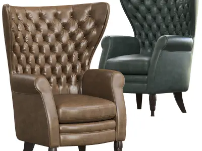 Bergere Armchair 3D model