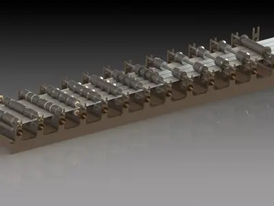 Profiling Machine TN40 Free 3D model