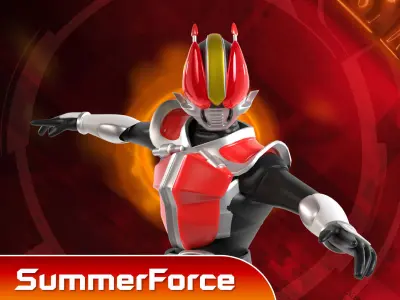Kamen Rider Den-O - Kamen Rider 3D model