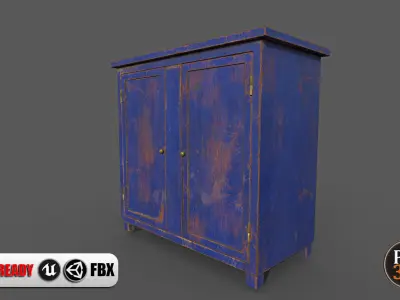 Furniture Type-A-Version-1 Low-poly 3D model