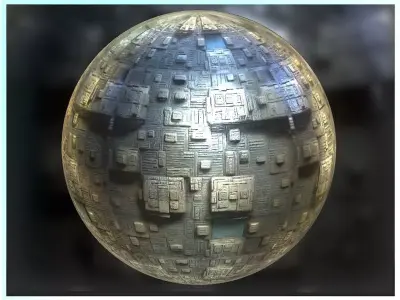 PBR Sci-Fi Seamless Realistic Material SBSAR 4k Texture 021 Texture