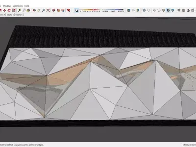 Sketchup Museum 135 Free 3D model