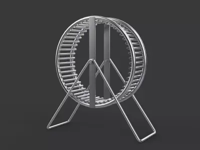 Hamster Wheel 3D model buy