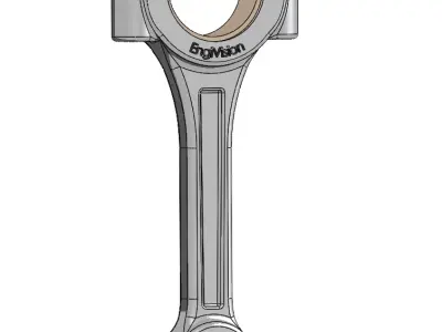 Connecting rod Free 3D model 2