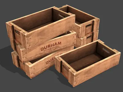 Old Wooden Crates Pack