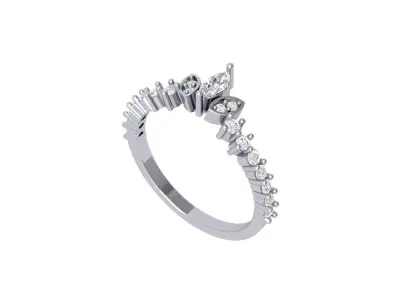 Wedding Ring  3D print model 241