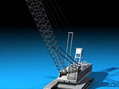 Crane 3D model