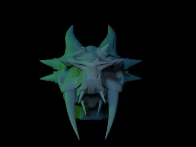 Dragon Head 3D model 3