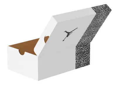 Jordan Box PBR 06 Low-poly 3D model