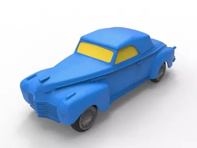 Chrysler 1940 Classic Car 3D print model