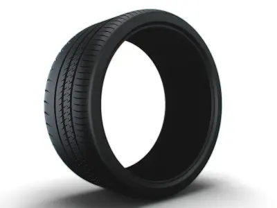 MICHELIN Pilot Sport Cup Tire 3D model