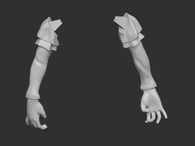 Gothic Girl Pinup 3D print model - FREE Free 3D print model