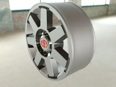 Rim toyota 4runner Free 3D model