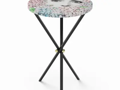 Set Coffee Table Low-poly 3D model