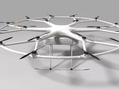 Volodrone utility drone 3D model