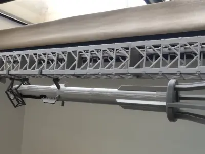 spacex starship S28 B10  3D print model