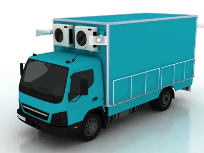 Bsn Truck  Free 3D model