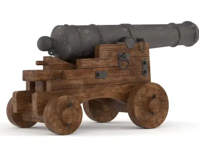 Old Cannon 3D model order