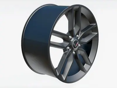 car rim 3D print model