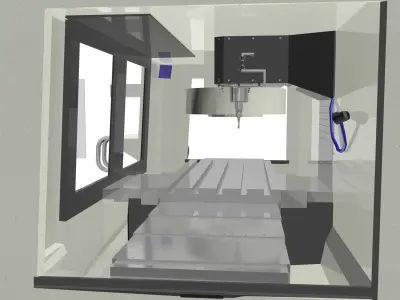 Milling Mashine 3D model