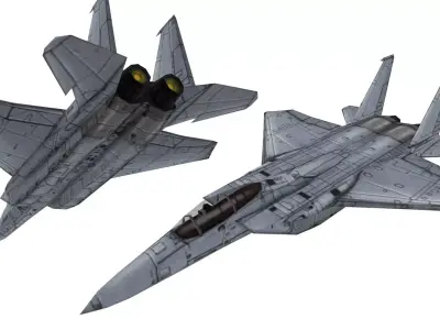6 Military Vehicles - retro64 PSX and mobile style Low-poly 3D model