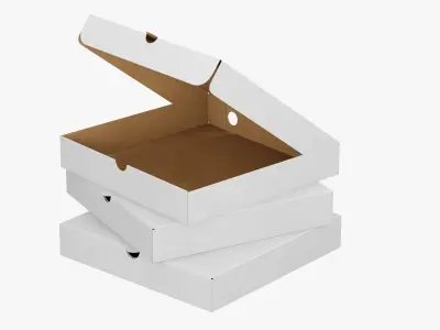 Pizza Box 3D model