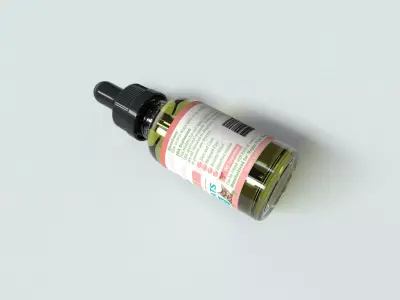 Dropper Bottle 3D model