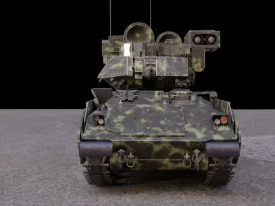 M2 bradley 3D model
