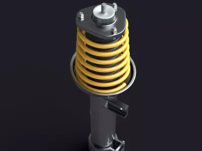 Shock Absorber 3D model