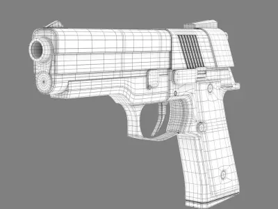 Weapon Pistol 3D model