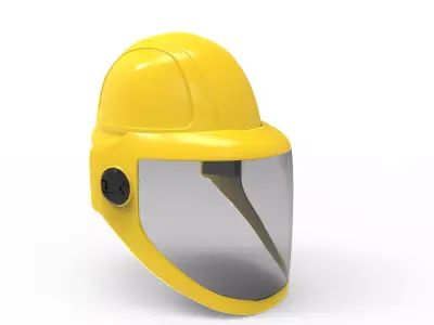 Safety Helmet VR   Low-poly 3D model