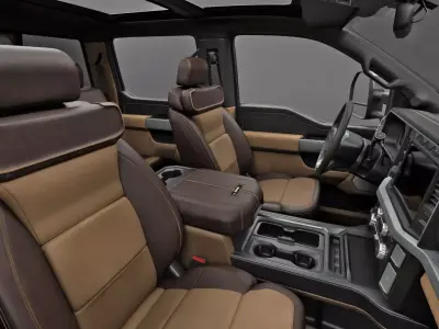 Ford F350 - F550 Super Duty Dually EOG - Complete Model  3D model