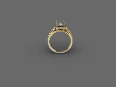 engagement ring 3D model purchase