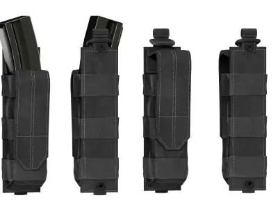 511 MP5 SINGLE POUCH Low-poly 3D model