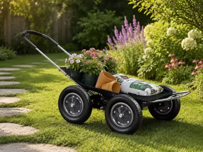 Heavy Duty Garden Utility Cart 3D model