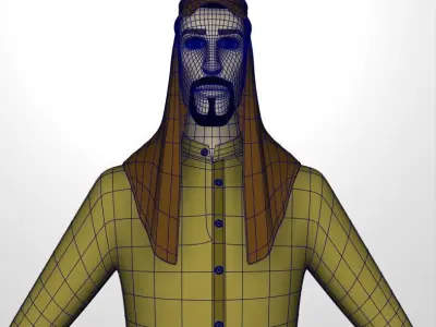 3D Stylized Character Model 3D model