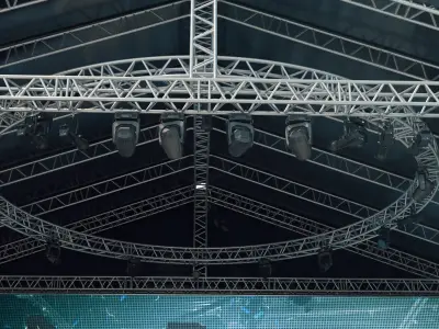 Outdoor Stage 3D model purchase