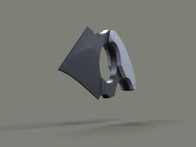 Push dagger 5 3D model