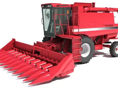 Harvester 3D Models 3D model