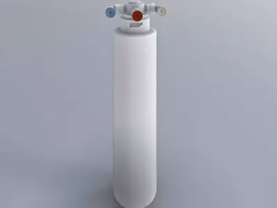 Water Filter tube water purifier 3D model