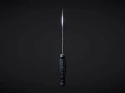 Ka-Bar Knife Active 3D model