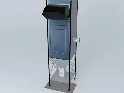 Nestro filter unit Free 3D model