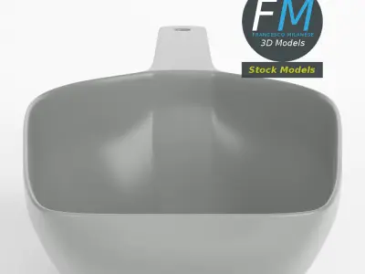 Hand bailer 3D model