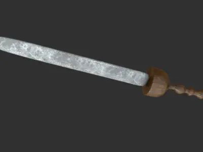 Roman Sword Free low-poly 3D model purchase