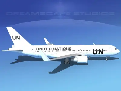 Boeing 767-300 UN 3D model