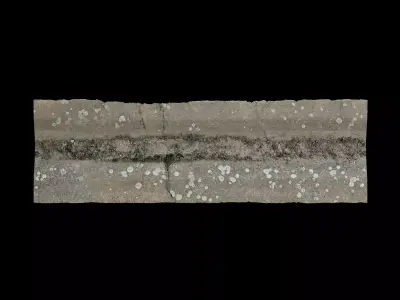 Concrete gutter 01 Texture