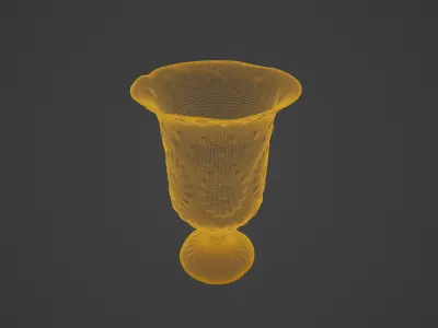 antique cup 3D model