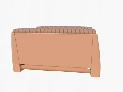 Generic 40s Car Seats 3D model