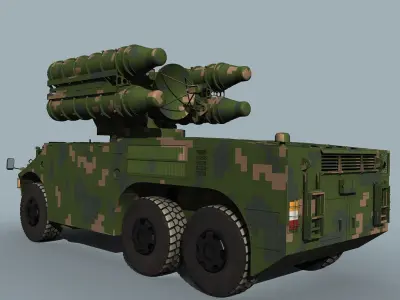 HQ-7B 3D model