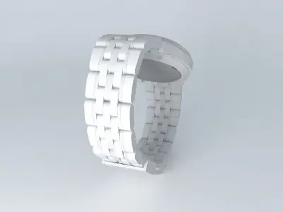 SEIKO 5 watch Free 3D model